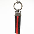Fabric Keyring with Metal Ring