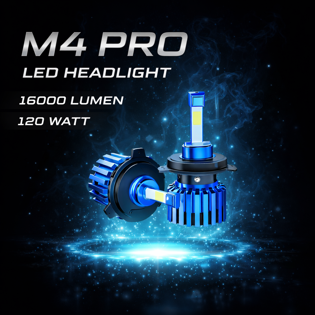 SUPER BRIGHT M4 PRO LED HEADLIGHT