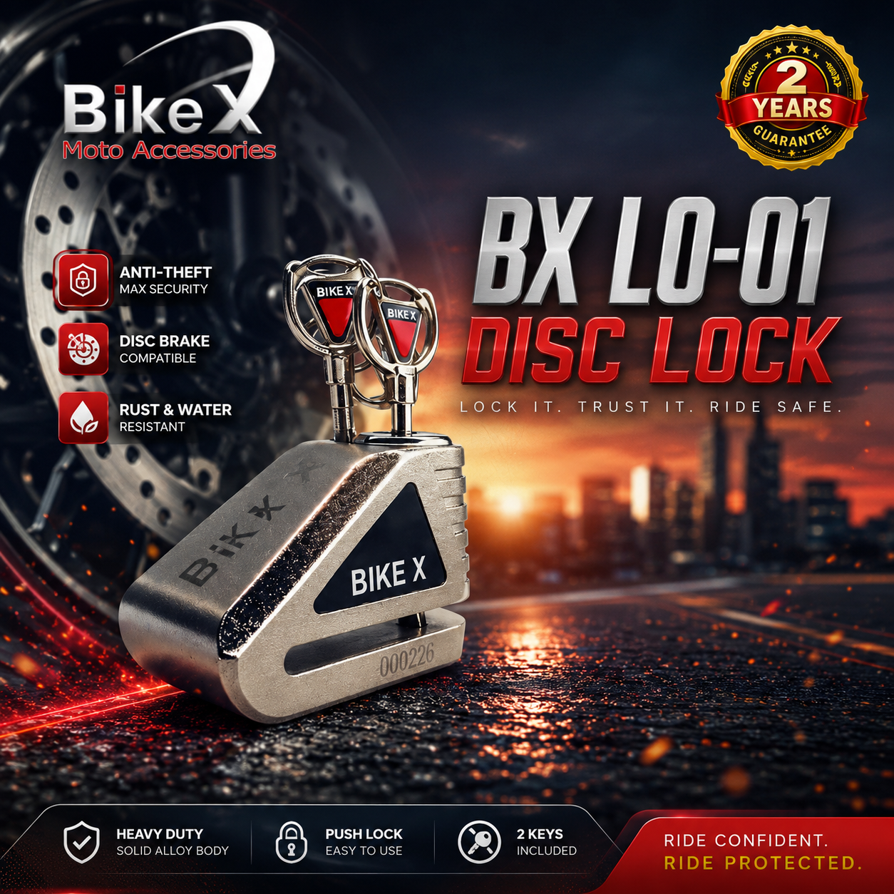 BX Premium Lock (BXLO - 01)