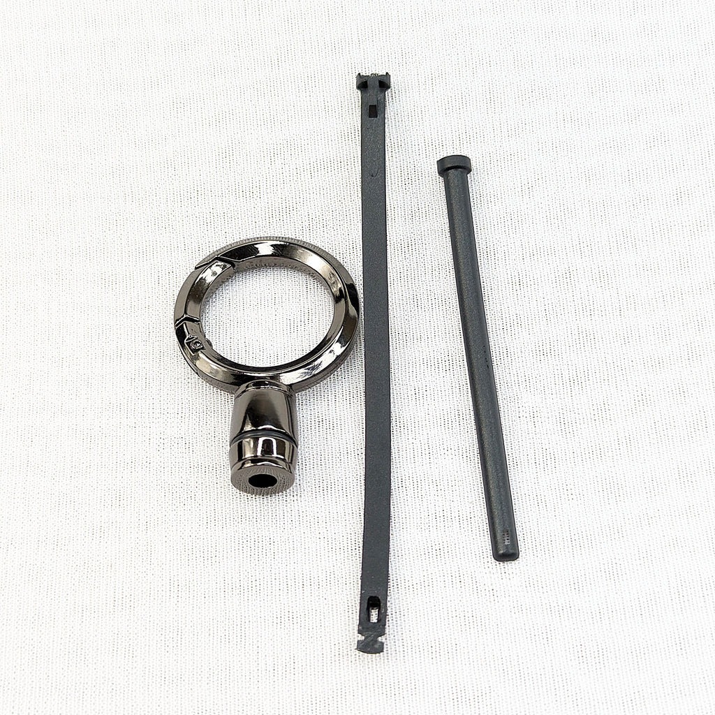 Metal Ring Key Holder with Loop Strap